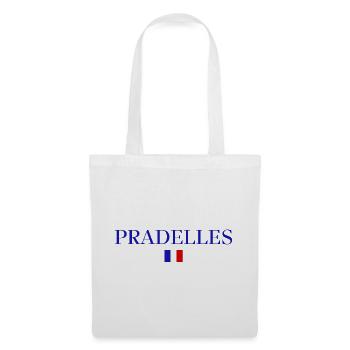 Pradelles France Héritage Écusson - Sac en tissu - blanc - Devant