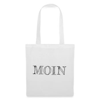 MOIN - Stoffbeutel - Weiß - Vorne