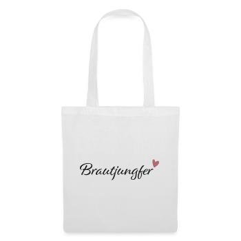 Demoiselle d’honneur - Sac en tissu - blanc - Devant