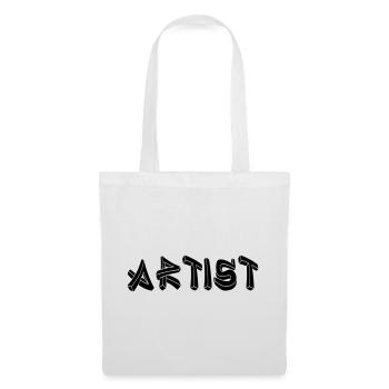 Artiste - Sac en tissu - blanc - Devant