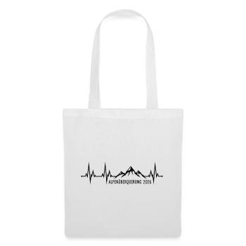 Crossing the Alps 2026 - Heartbeat Mountains Hiking - Tote Bag - white - Front