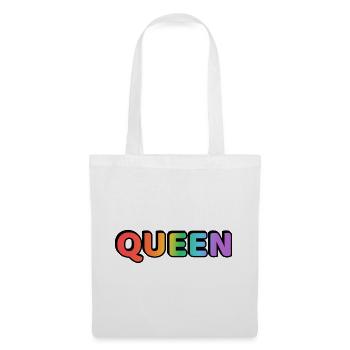QUEEN RAINBOW  - Tote Bag - white - Front