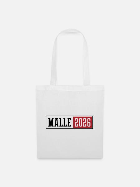 Malle 2026 - Stoffbeutel - Weiß