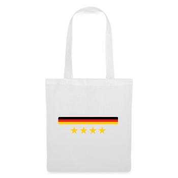 German Flag - Germany - Tote Bag - white - Front
