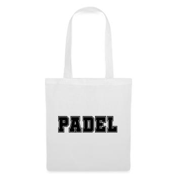 Padel Bold - Tote Bag - white - Front