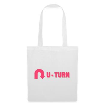 Demi-tour - Sac en tissu - blanc - Devant