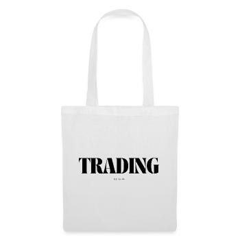 Trading ist Liebe - Stoffbeutel - Weiß - Vorne