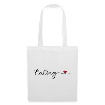 eating - Tote Bag - white - Front
