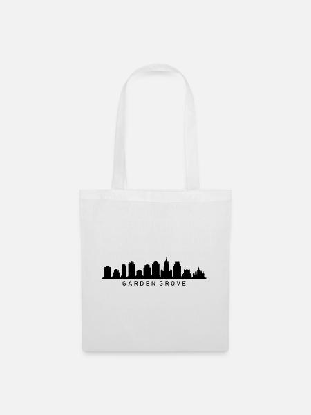 Garden Grove Skyline - Stoffbeutel - Weiß
