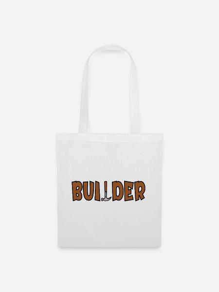 Craftsman Dad Builder - Stoffbeutel - Weiß