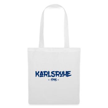 Karlsruhe - 1715 - Baden-Württemberg - Durlach - Stoffbeutel - Weiß - Vorne