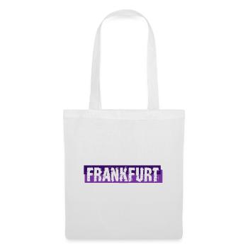 Frankfurt am Main - Deutschland - Germany - Stoffbeutel - Weiß - Vorne
