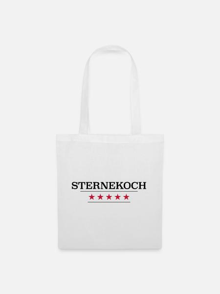Sternekoch - Stoffbeutel - Weiß