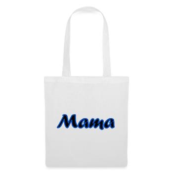 SCHÖNEN MUTTERTAG. MAMA. MUTTERTAG - Stoffbeutel - Weiß - Vorne