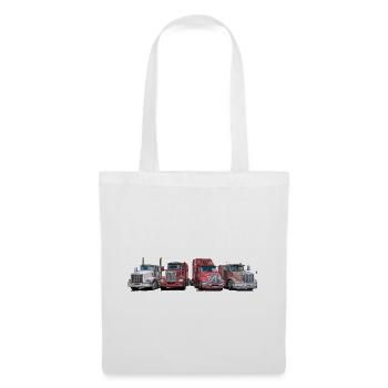 Tractors with cool snouts - Tote Bag - white - Front