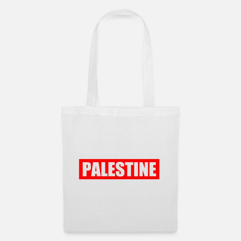 Palestina - Stoffbeutel - Weiß