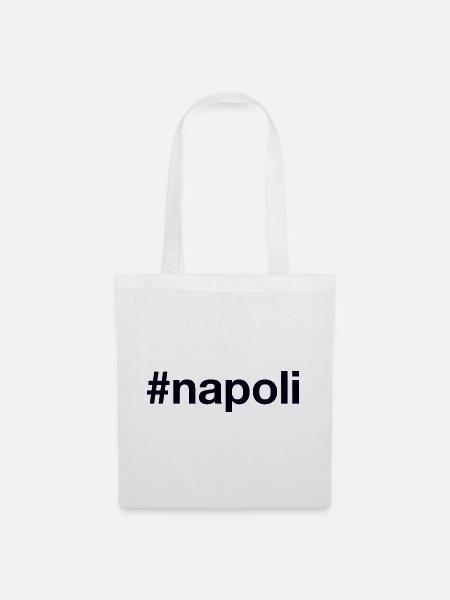 NAPOLI Hashtag - Stoffbeutel - Weiß