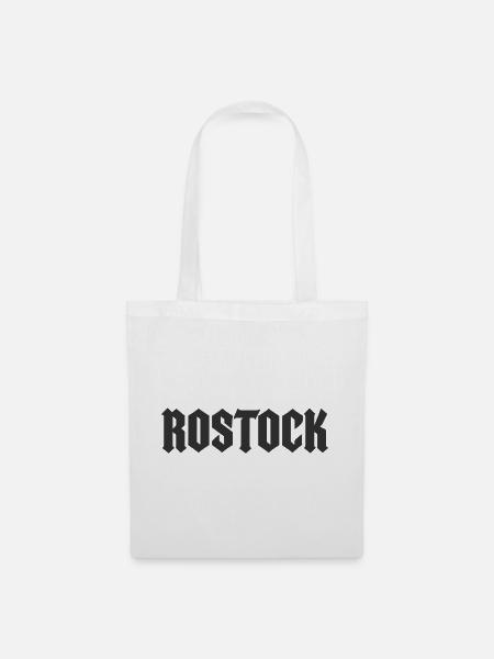Rostock  - Stoffbeutel - Weiß