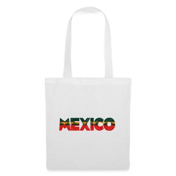 Mexico Retro Shirt - Stoffbeutel - Weiß - Vorne
