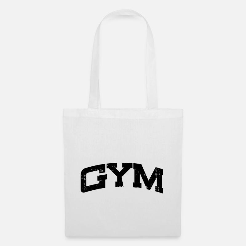 GYM - Stoffbeutel - Weiß