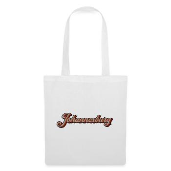 Johannesburg Retro Script - Tote Bag - white - Front