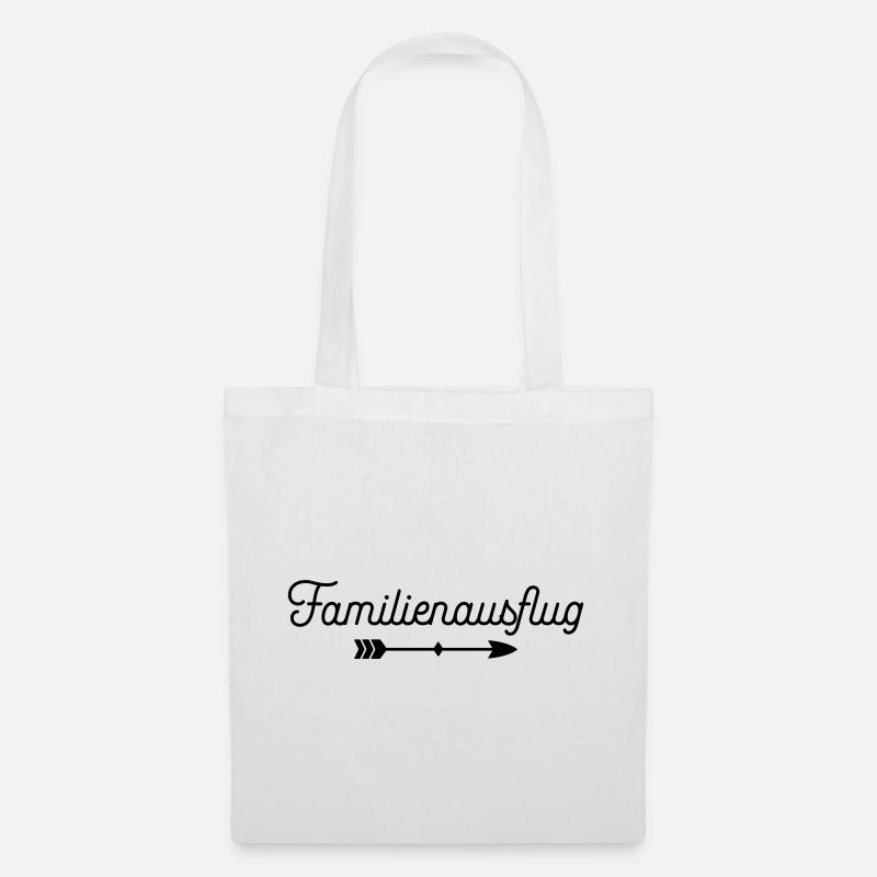 Familienausflug - Stoffbeutel - Weiß