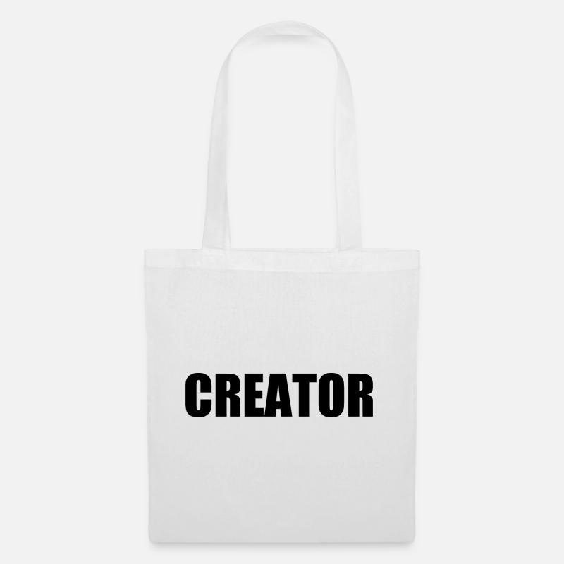 Creator - Stoffbeutel - Weiß