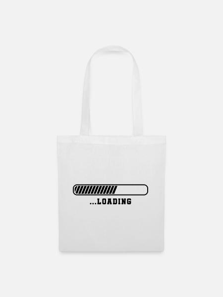 Loading - Stoffbeutel - Weiß