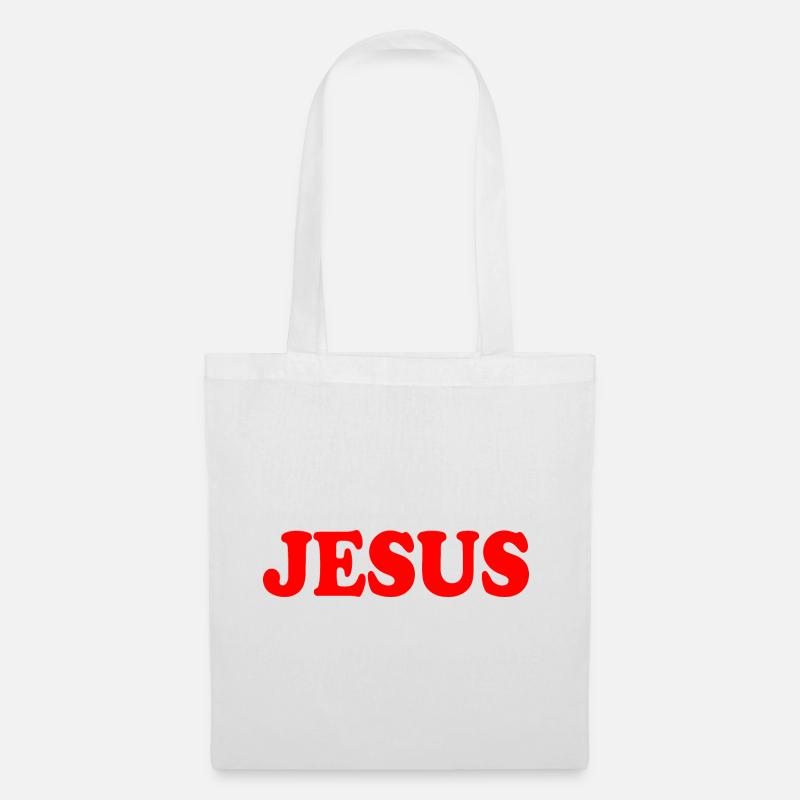 Jesus - Stoffbeutel - Weiß