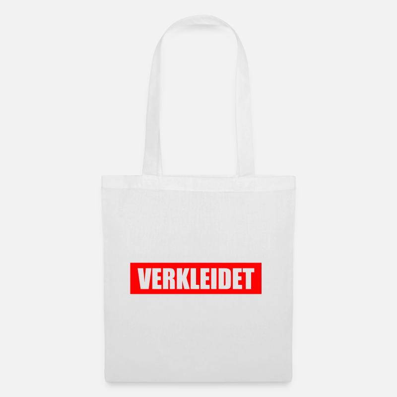 Verkleidet - Stoffbeutel - Weiß