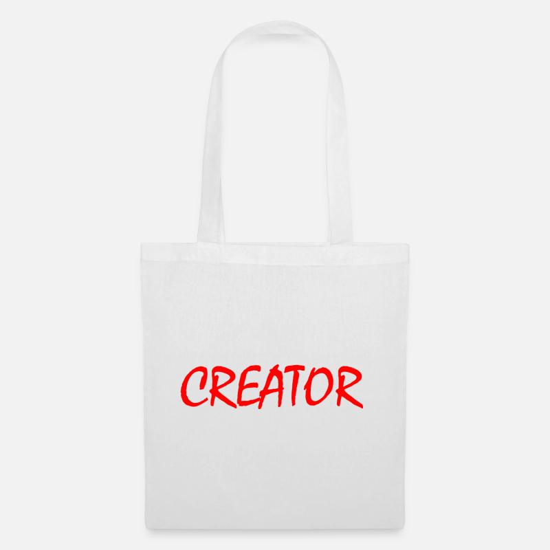 Creator - Stoffbeutel - Weiß