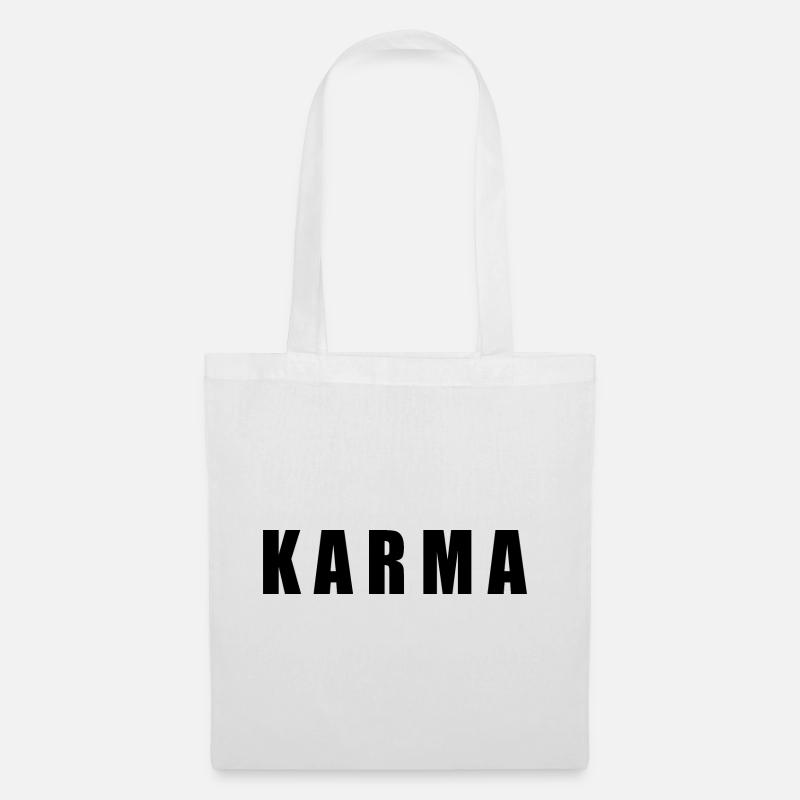 Karma - Stoffbeutel - Weiß