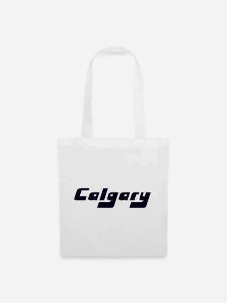 Calgary Canada - Stoffbeutel - Weiß