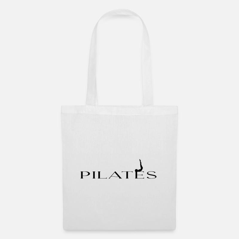 Pilates - Stoffbeutel - Weiß