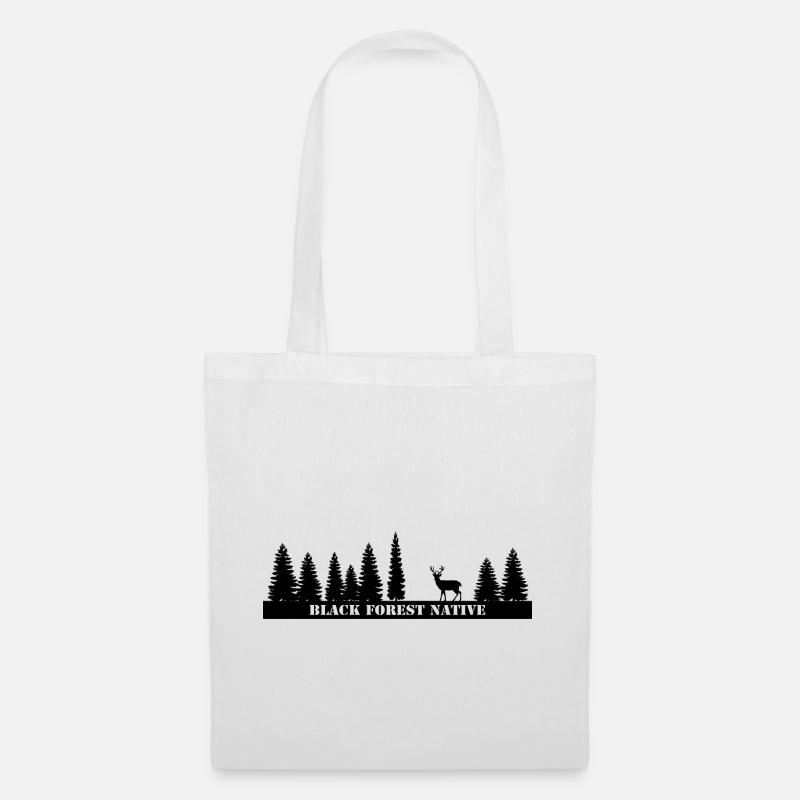 Black Forest Native - Tote Bag - white