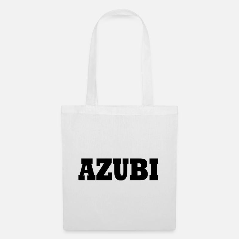 Azubi - Stoffbeutel - Weiß