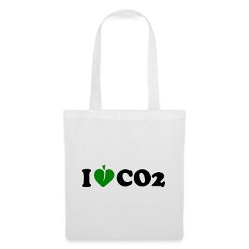 I love co2 - Tote Bag - white - Front