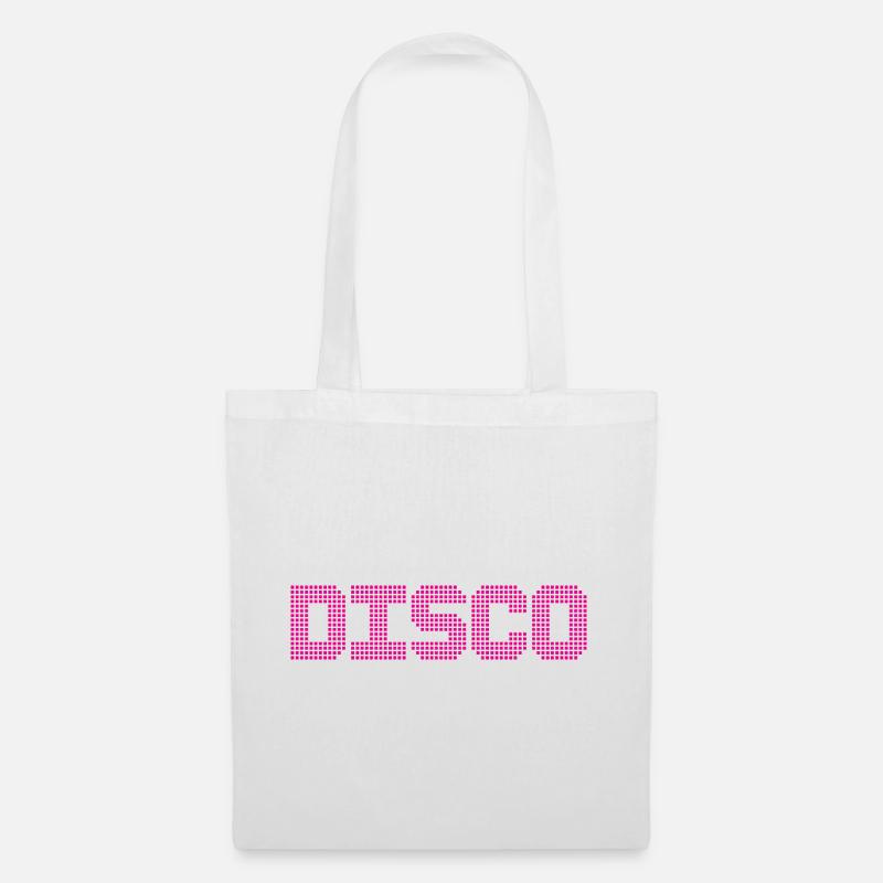 DISCO - Stoffbeutel - Weiß