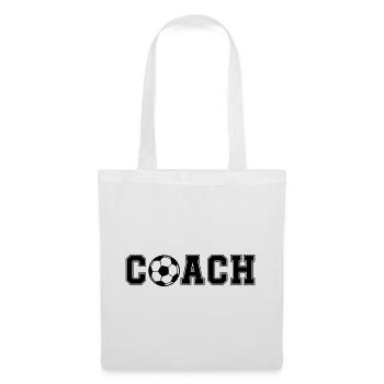Football Coash - Tote Bag - white - Front