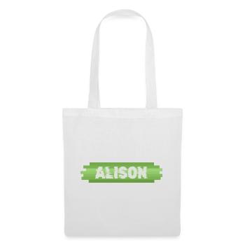 Heldin Alison - Stoffbeutel - Weiß - Vorne