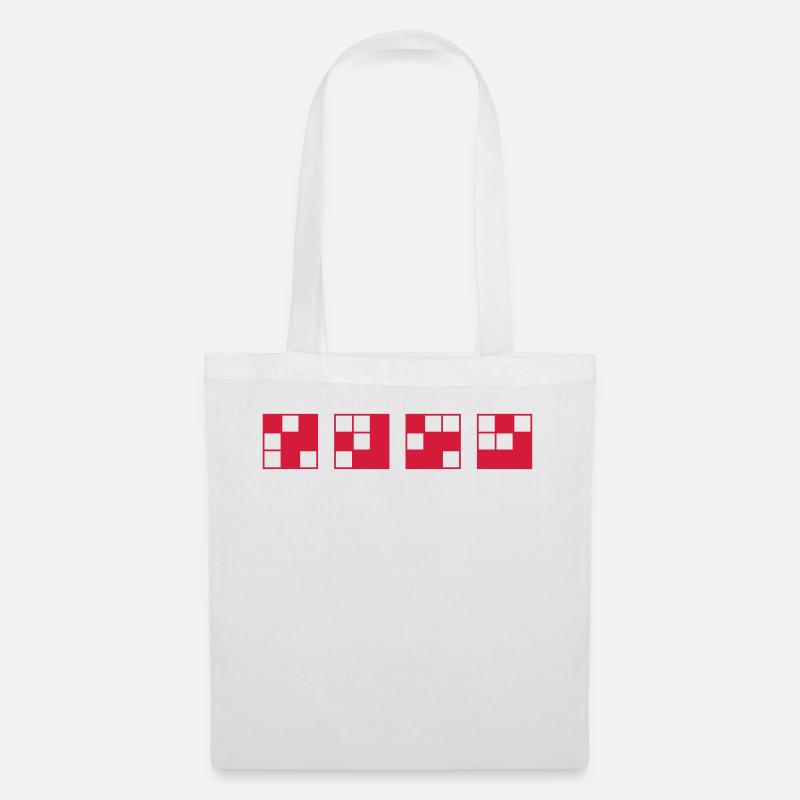 Nerdy design "keep going - or gliding" - Tote Bag - white