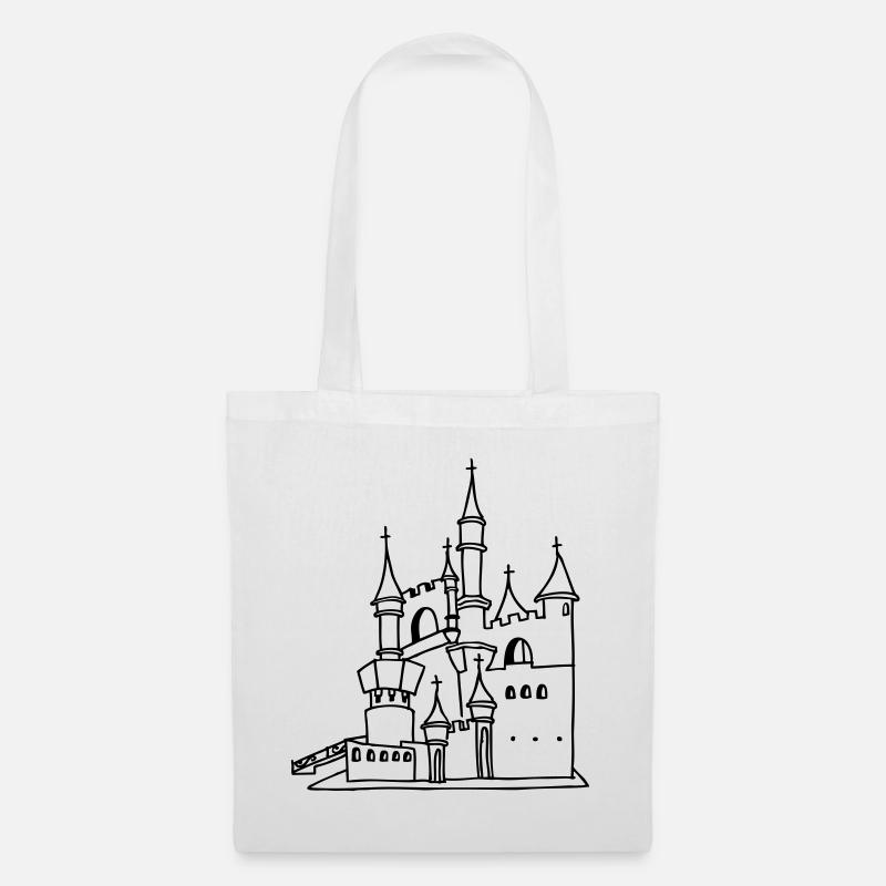 Château - Sac en tissu - blanc