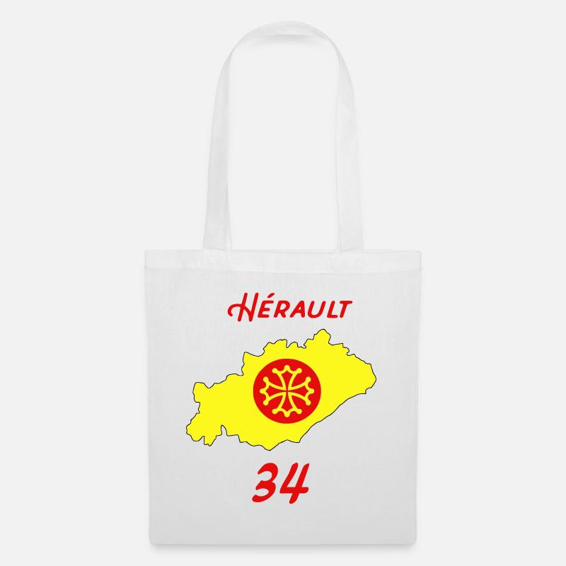 Hérault - Sac en tissu - blanc