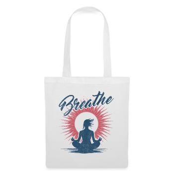 Yoga - The Well-Being of Meditation - Tote Bag - white - Front