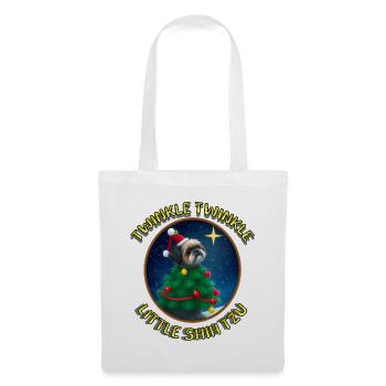 Twinkle Twinkle Little Shih Tzu - Tote Bag - white - Front