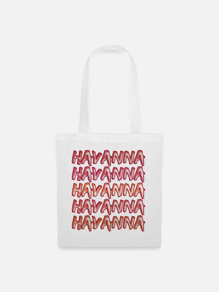 Havanna als Reise - Stoffbeutel - Weiß