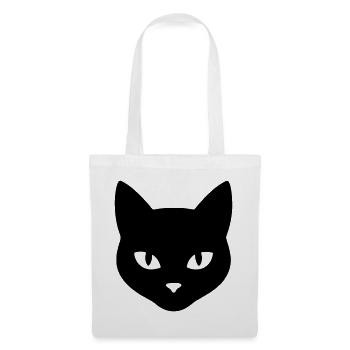 Tête_de_chat - Tote Bag - white - Front