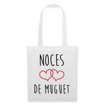 Lily of the Valley Wedding 13 years of marriage - Tote Bag - white - Front