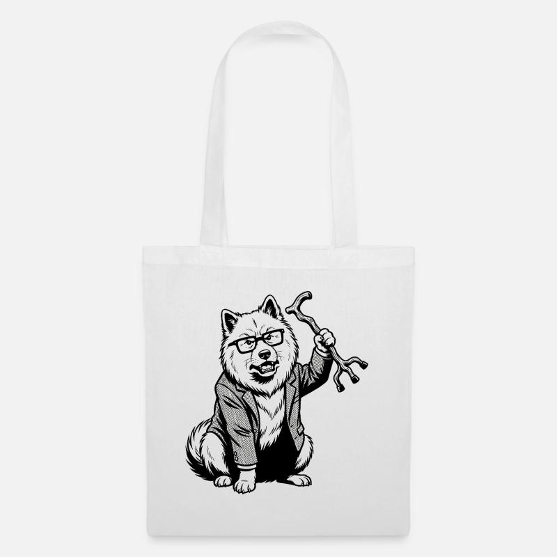 Eurasier | Grumpy - Stoffbeutel - Weiß