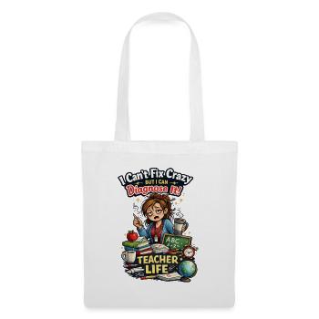 Funny Teacher I Can Diagnose It - Tote Bag - white - Front